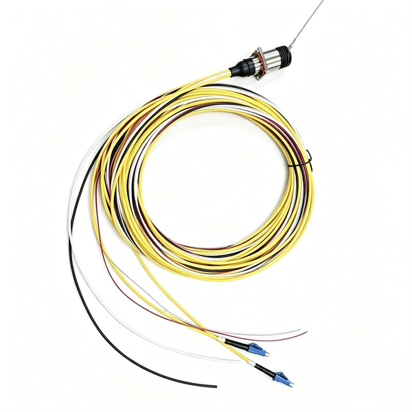 Can fiber optic cables be used to connect to a switch