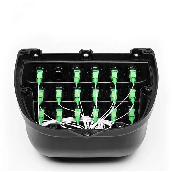 Is fiber optic cable made of plastic 