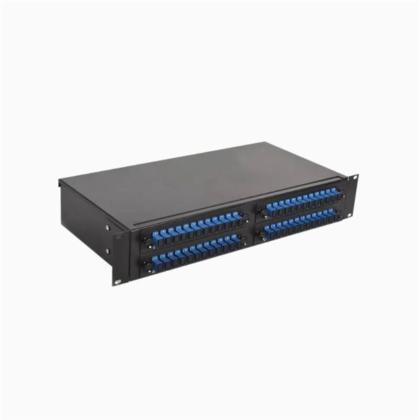 One switch connects two fiber optic cables