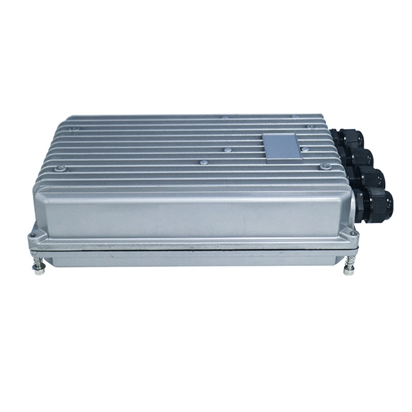 Incoming and outgoing lines of the four-network integrated optical distribution box