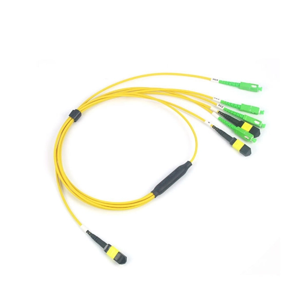 Length of fiber optic cable splice termination sleeve