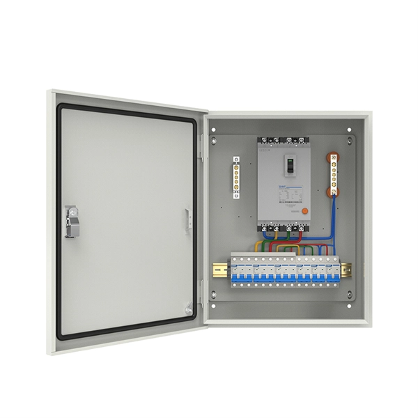 What does GB mean in the telecommunications optical splitter box