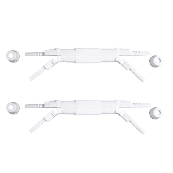 Earthquake-resistant cable tray supports installed against the wall