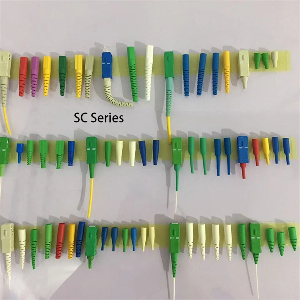 Connecting optical modules to fiber optic patch panels