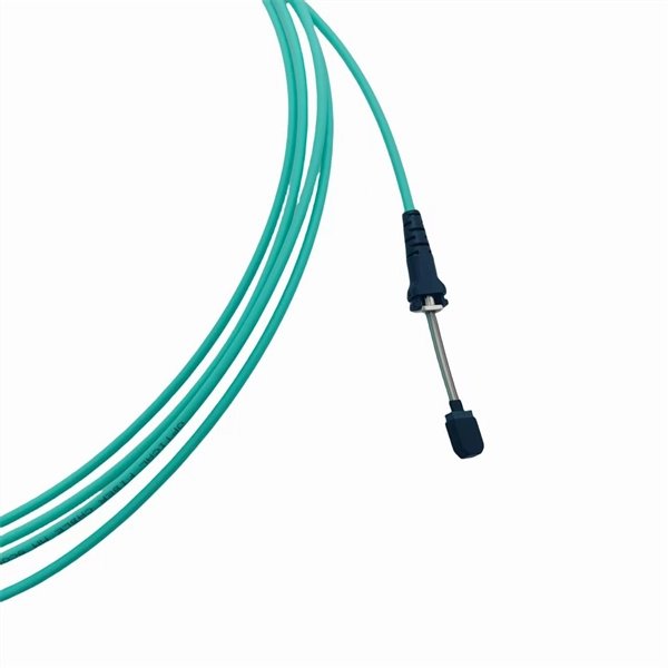 Indian fluorescent fiber optic temperature sensor
