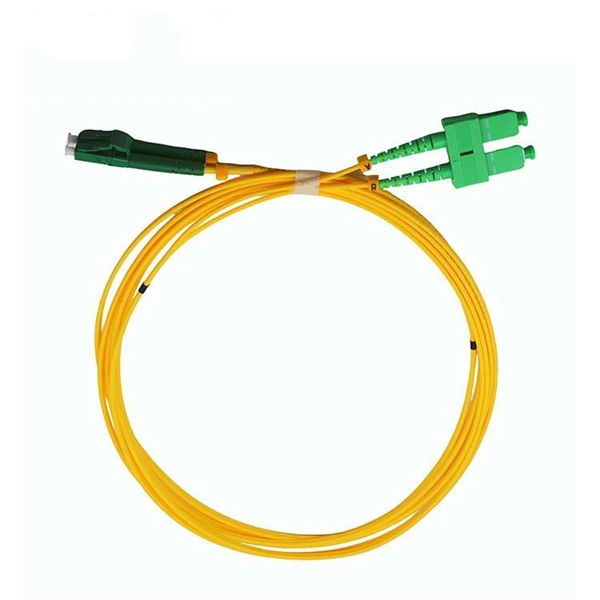 Fiber optic cable signal light is on red