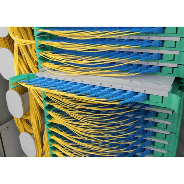 Galvanized cable trays in the basement